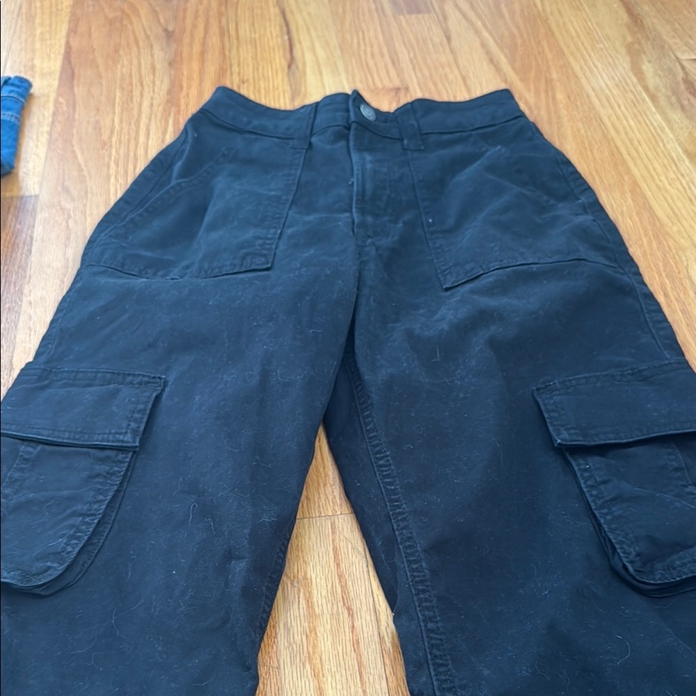 Black Cargo Pants